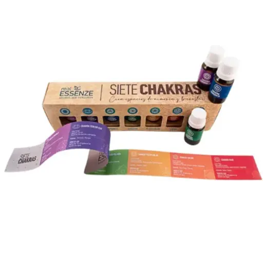Set de esencias 7 chakras 