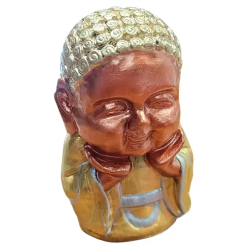 Buda bebé dorado