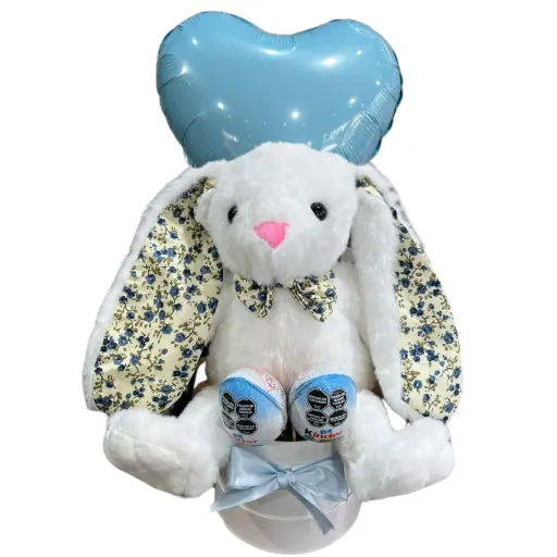 caja pote conejo de pascua