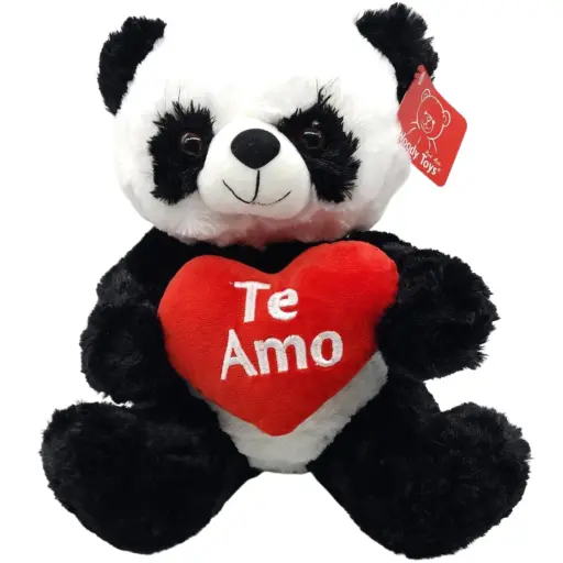 Peluche panda corazon 62271